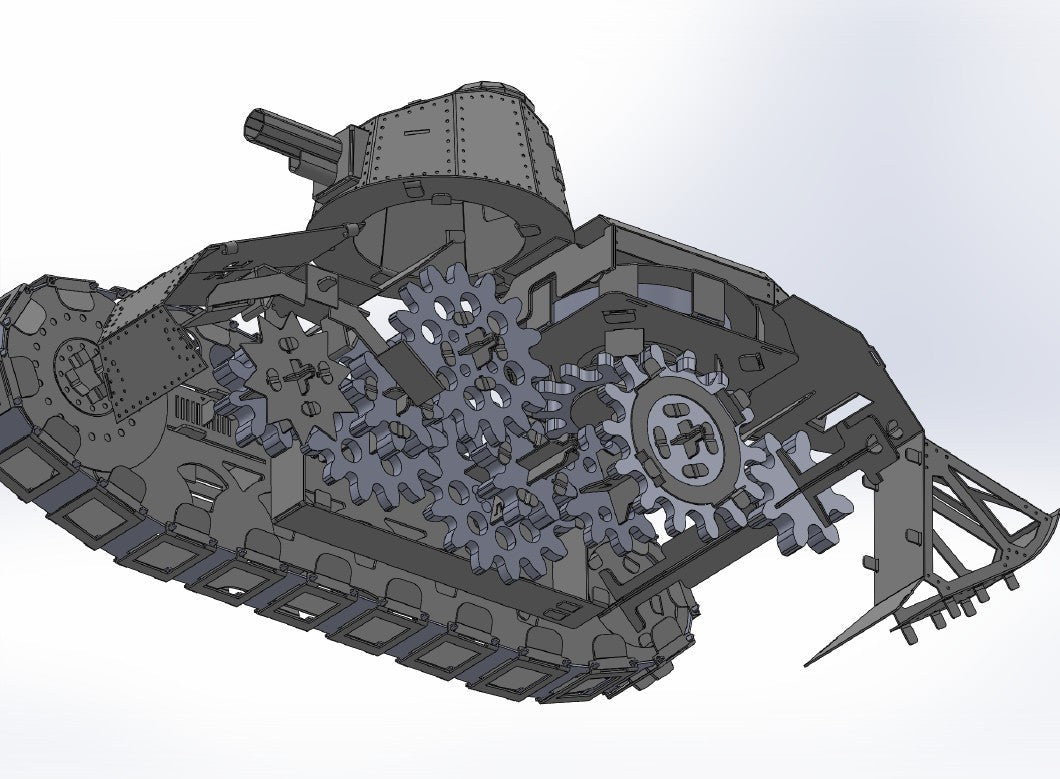 Renault FT-17 (World of Tanks) Nimble Fighter "Mosquito"