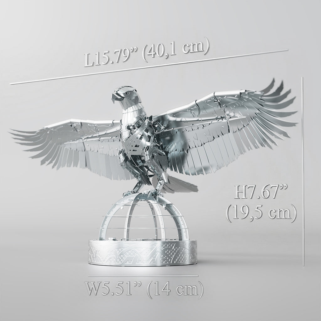The Great Eagle Silver Armor Crystal Edition