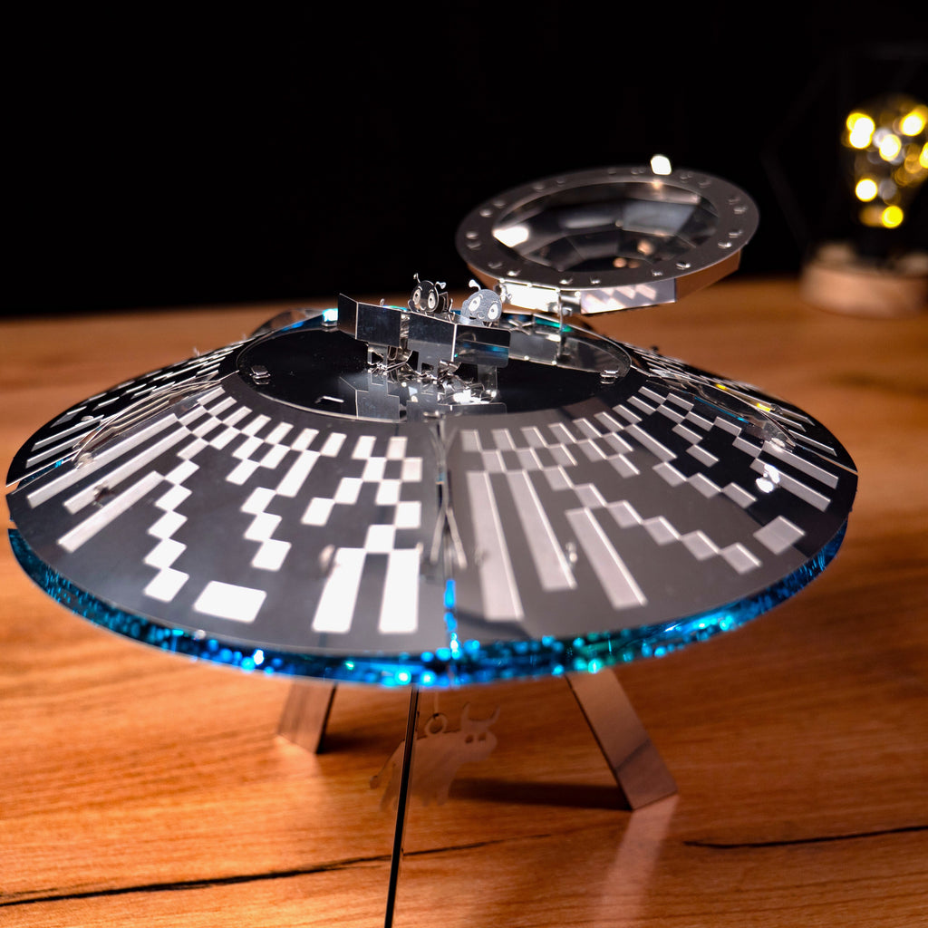 STELLAR RAIDERS UFO EMBELLISHED WITH SWAROVSKI® CRYSTALS