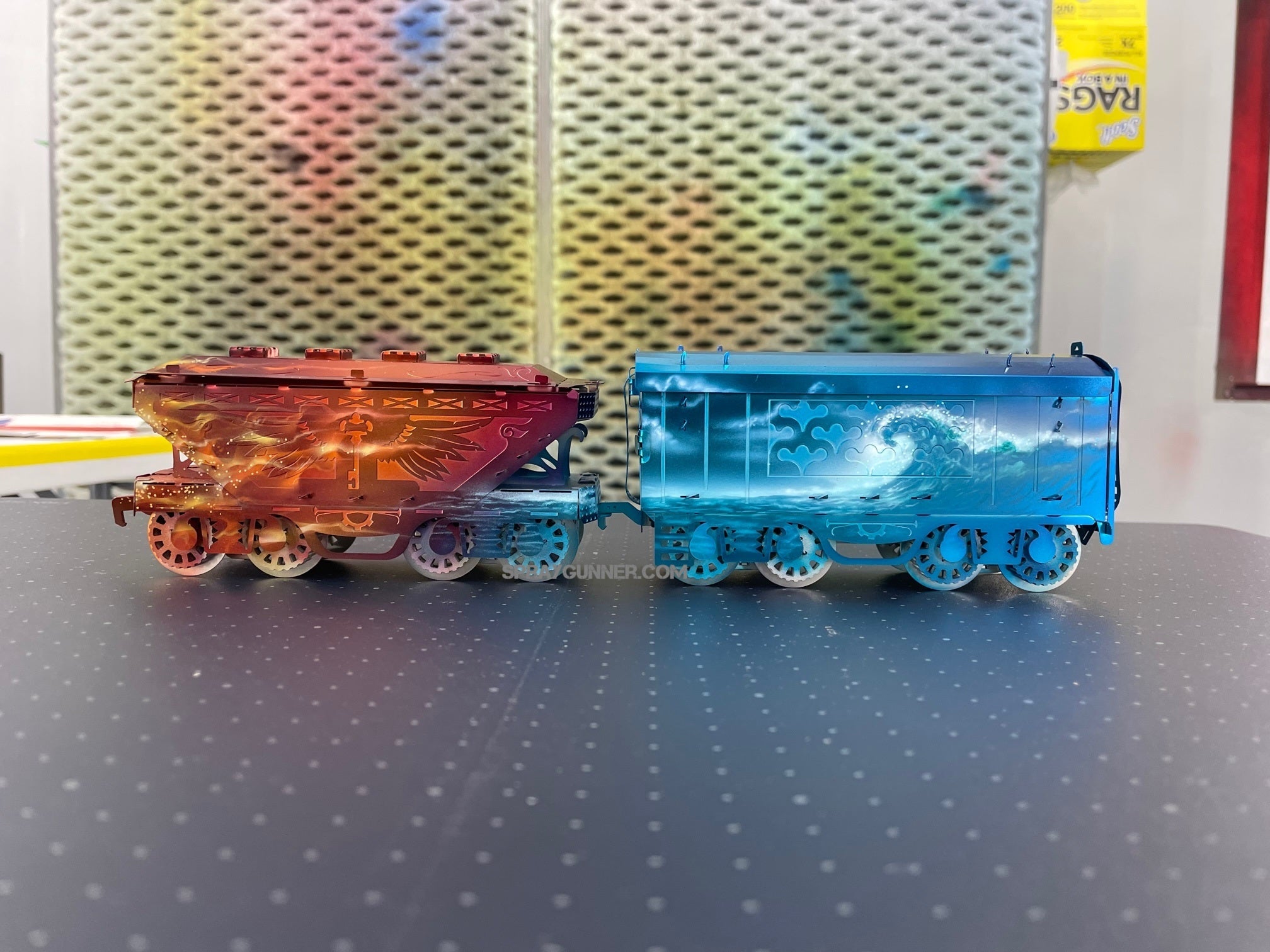HEAVY LOCO FREIGHT TRAIN