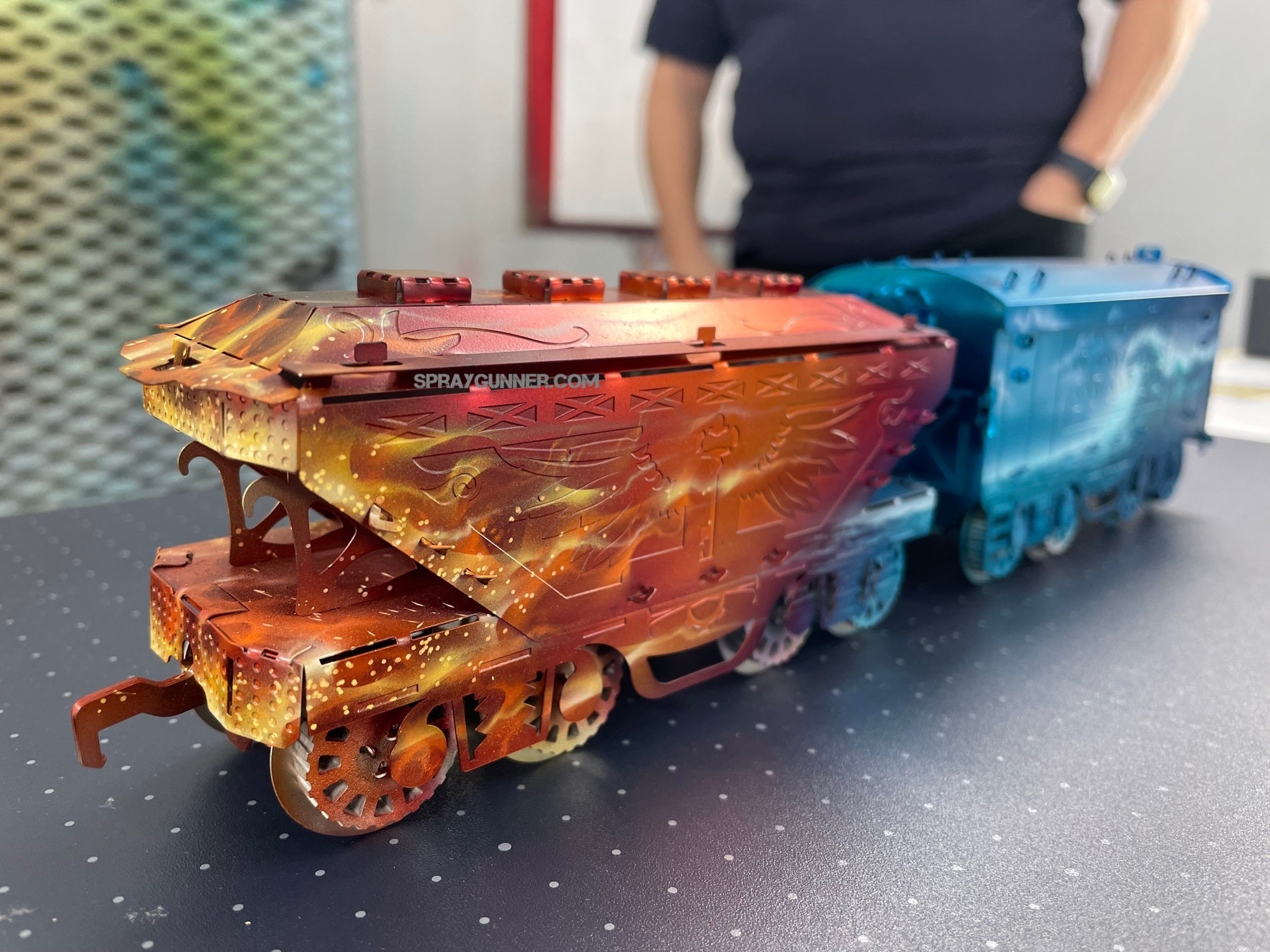HEAVY LOCO FREIGHT TRAIN