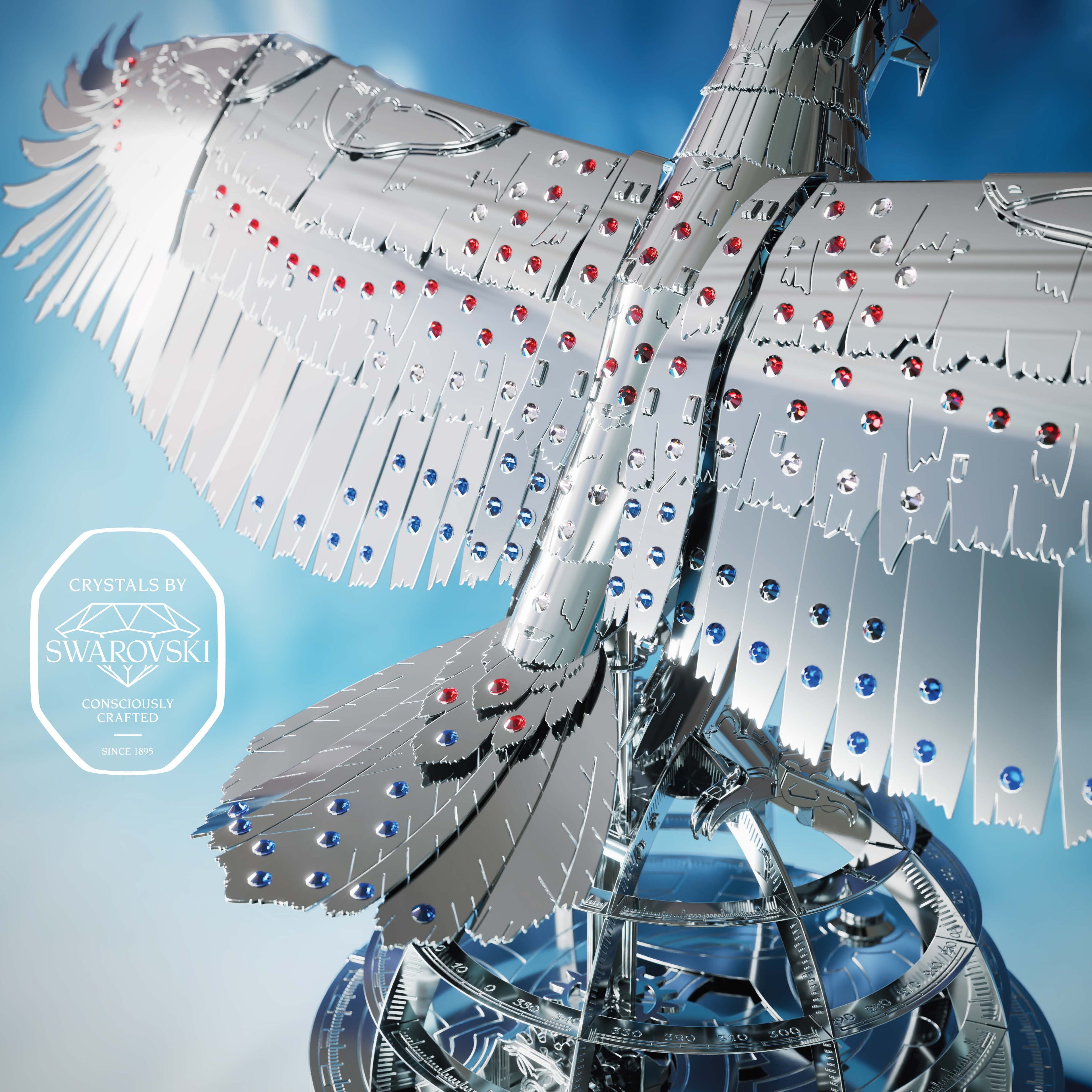 The Great Eagle Silver Armor Crystal Edition