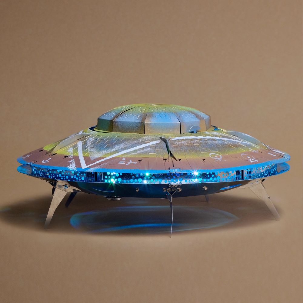 STELLAR RAIDERS UFO EMBELLISHED WITH SWAROVSKI® CRYSTALS