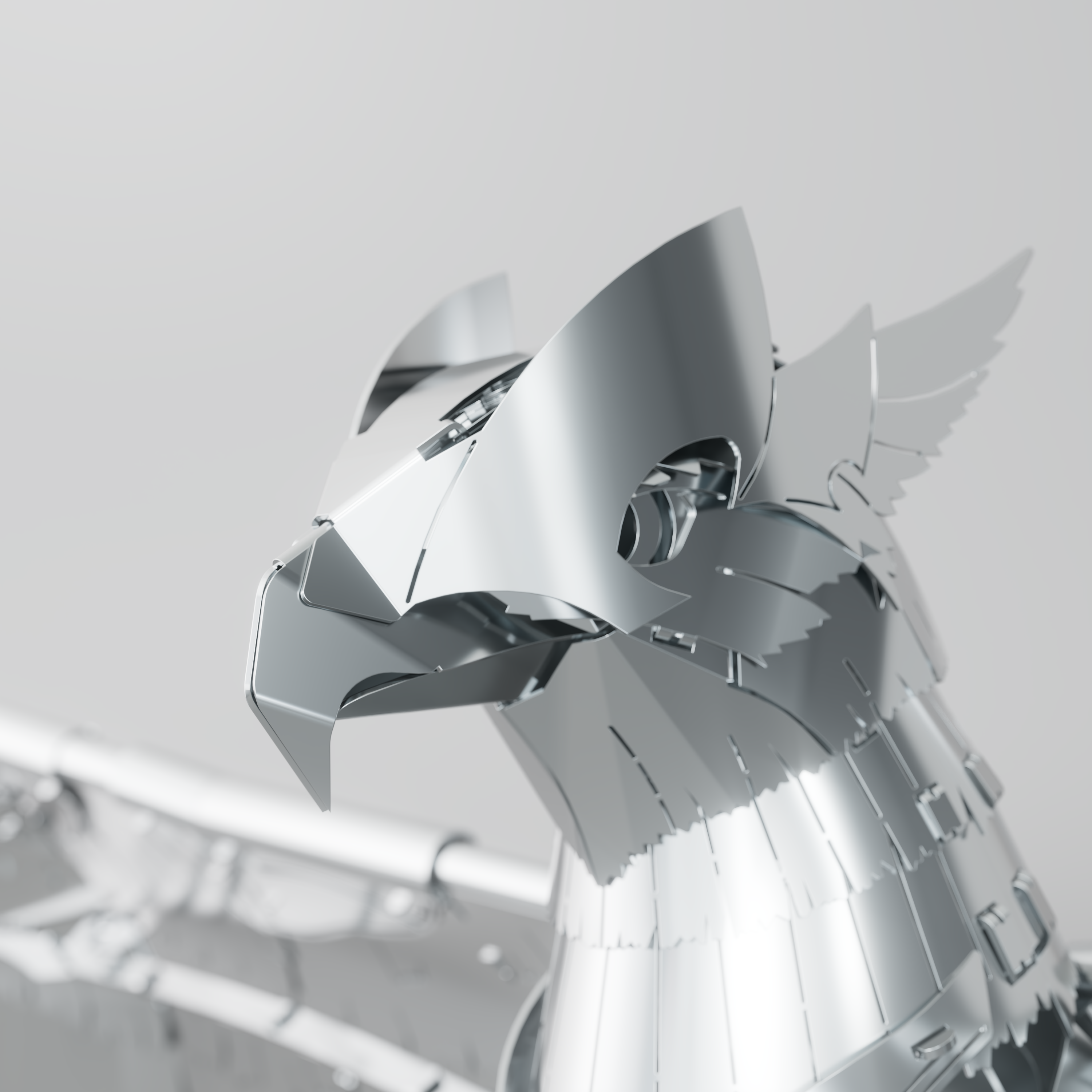 The Great Eagle Silver Armor