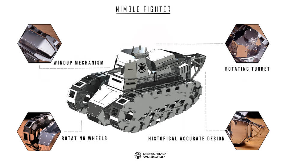 Renault FT-17 (World of Tanks) Nimble Fighter "Mosquito"