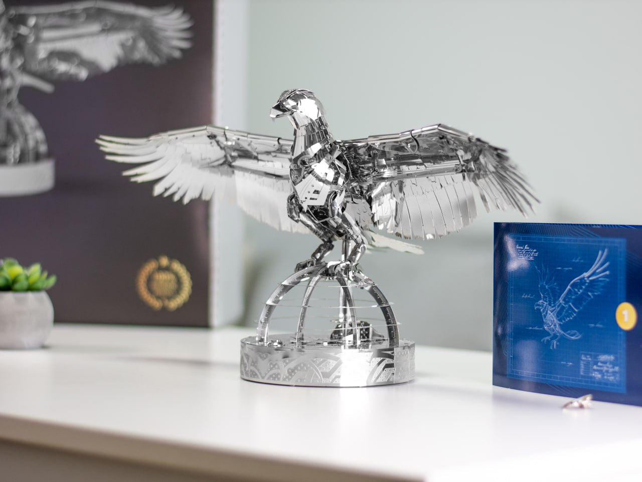 The Great Eagle Silver Armor Crystal Edition