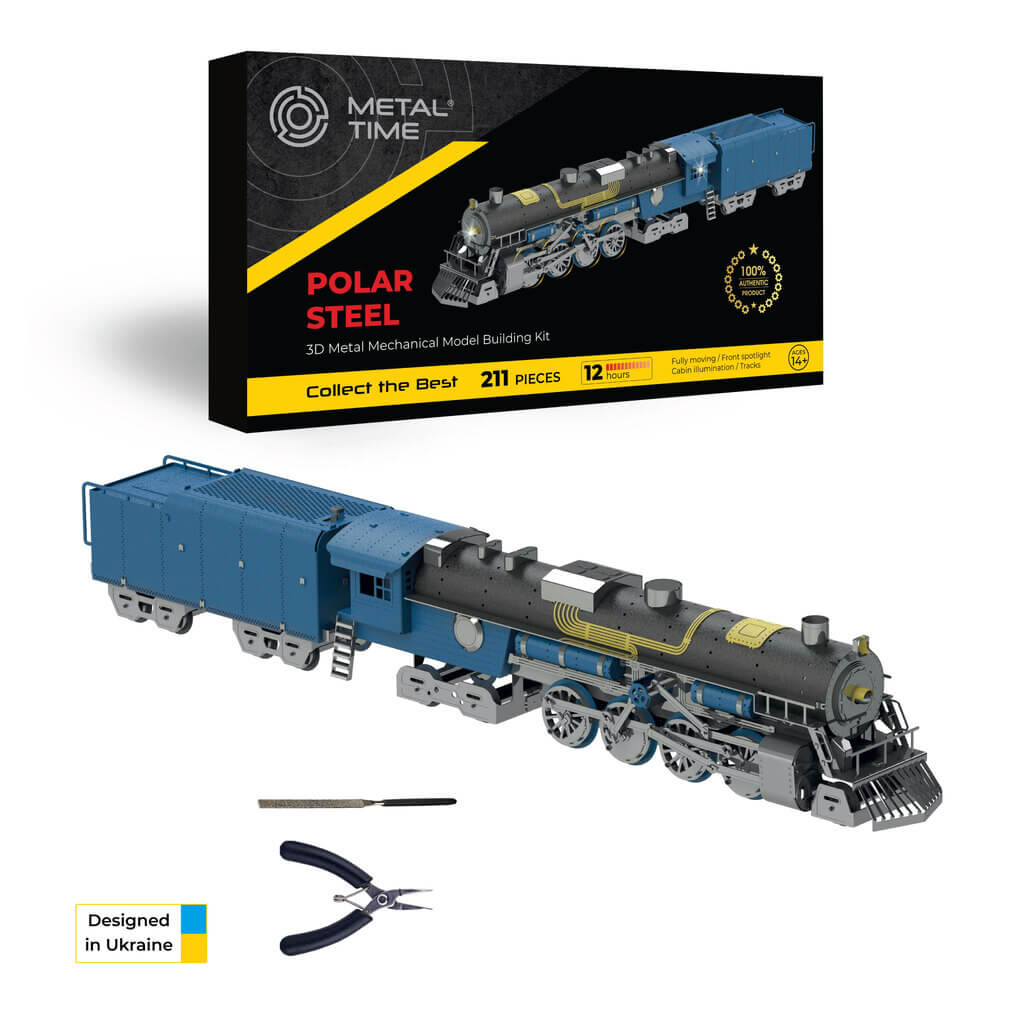 POLAR STEEL MAGIC EXPRESS COLOR EMBELLISHED WITH SWAROVSKI® CRYSTALS