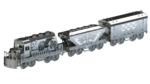 HEAVY LOCO FREIGHT TRAIN - Image 2
