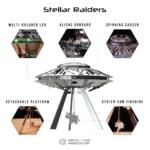 STELLAR RAIDERS UFO EMBELLISHED - Image 4