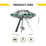STELLAR RAIDERS UFO EMBELLISHED - Image 5